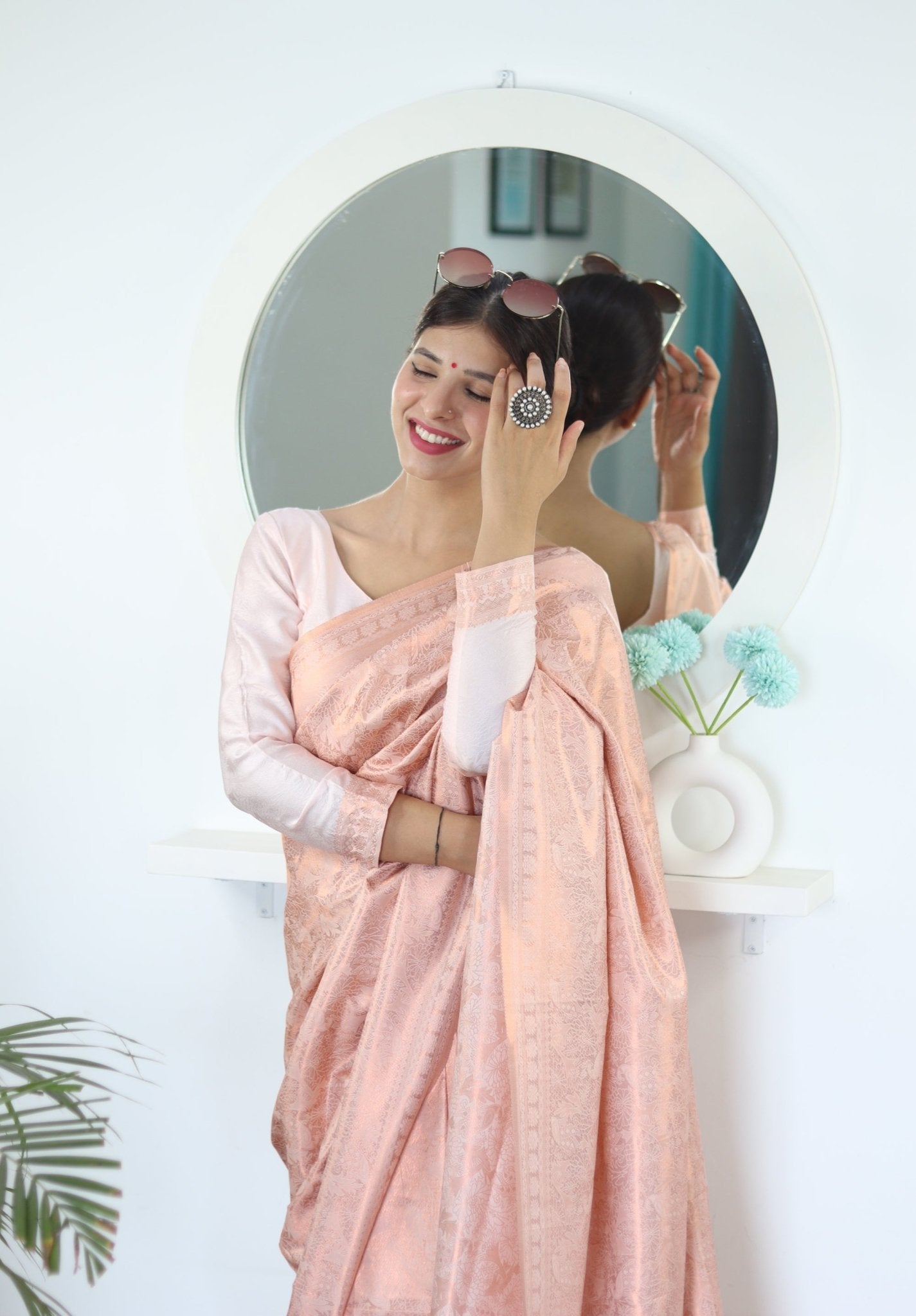 Pure Gaji Silk Saree Weaved With  Zari Comes With Tassels