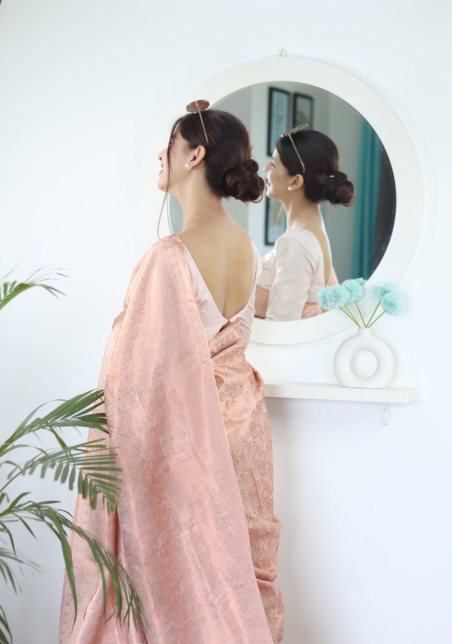 Pure Gaji Silk Saree Weaved With  Zari Comes With Tassels